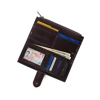 Dunn Continental Wallet Patina Leather