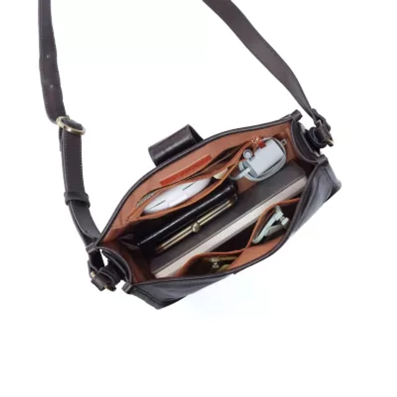 Expedition Crossbody Patina Leather