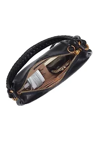 Mia Crescent Small Hobo Bag