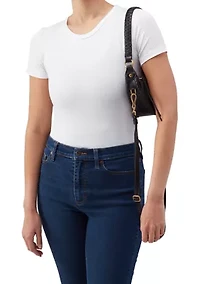 Mia Crescent Small Hobo Bag