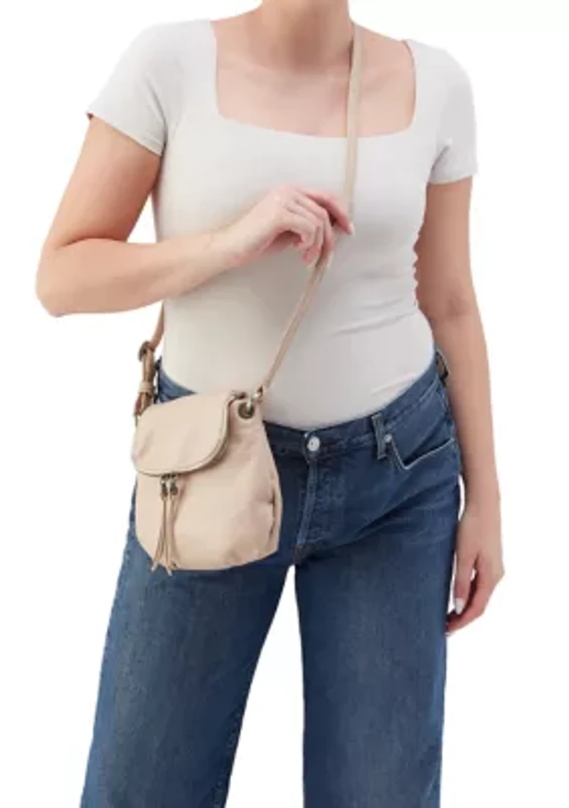Fern Zip-Flap Crossbody
