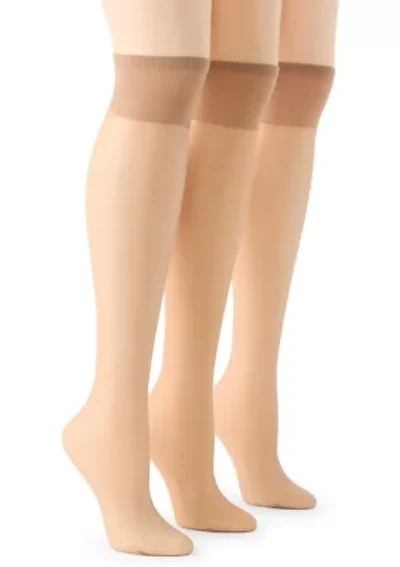 Ultra Clear Sheer Knee High Tights