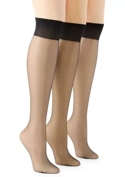 Ultra Clear Sheer Knee High Tights