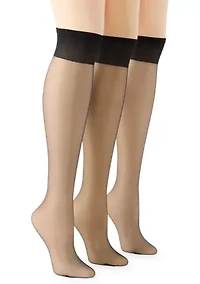 Ultra Clear Sheer Knee High Tights