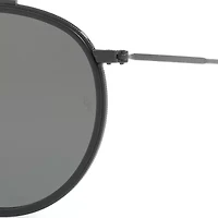 RB3647N Round Double Bridge Polarized Sunglasses