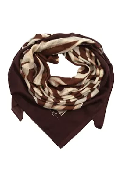 Zebra Square Scarf