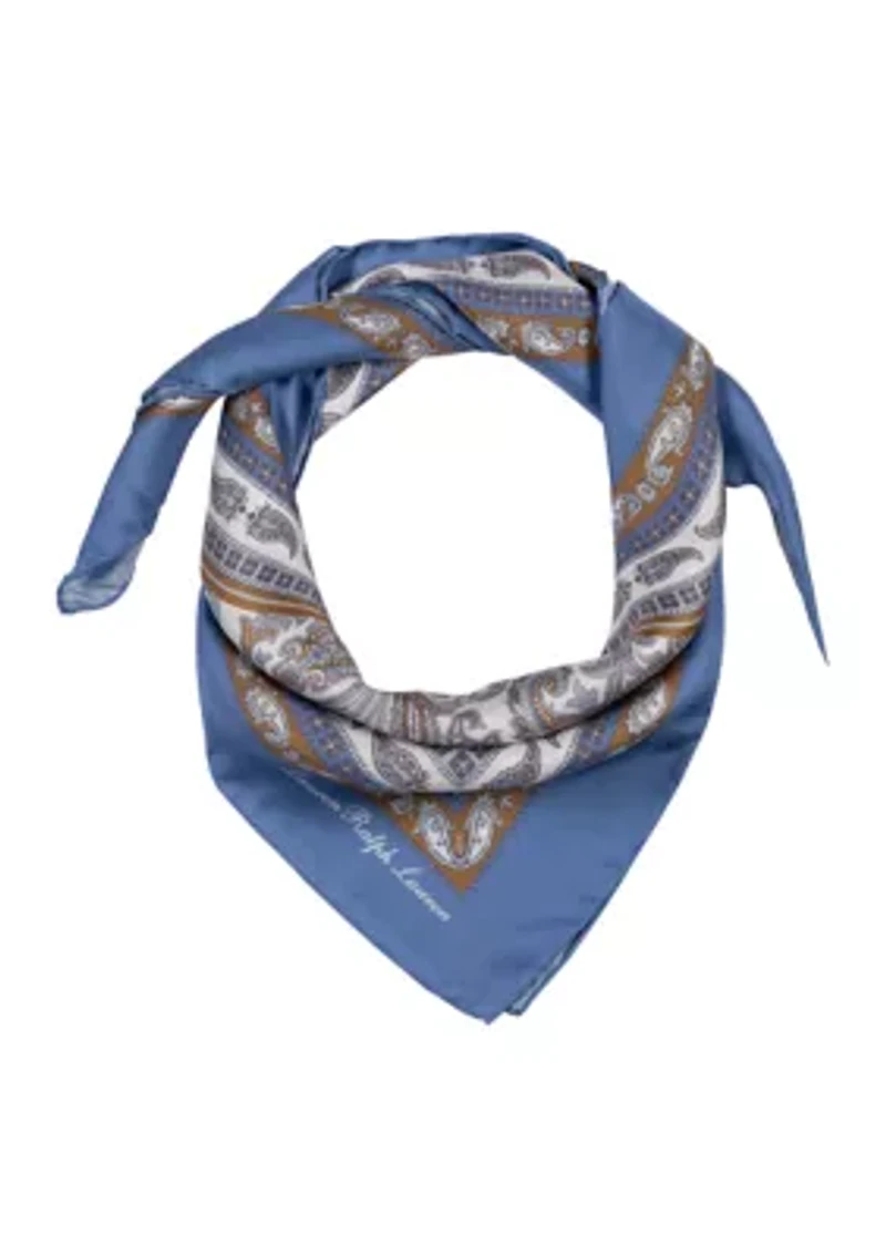 Paisley Square Scarf