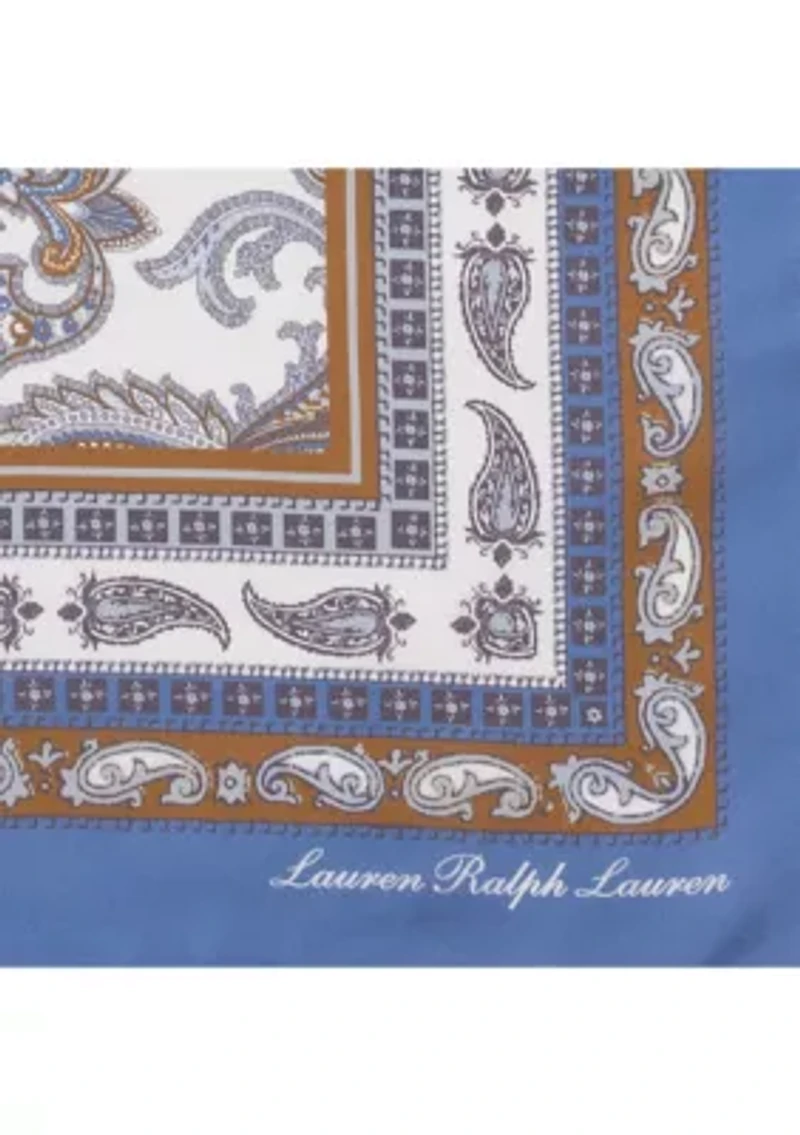 Paisley Square Scarf