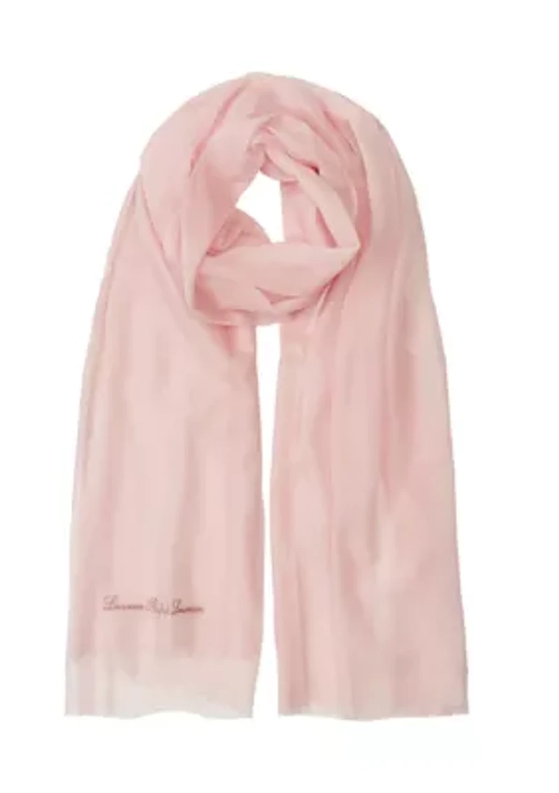 Yarn Dye Wrap with Lurex 