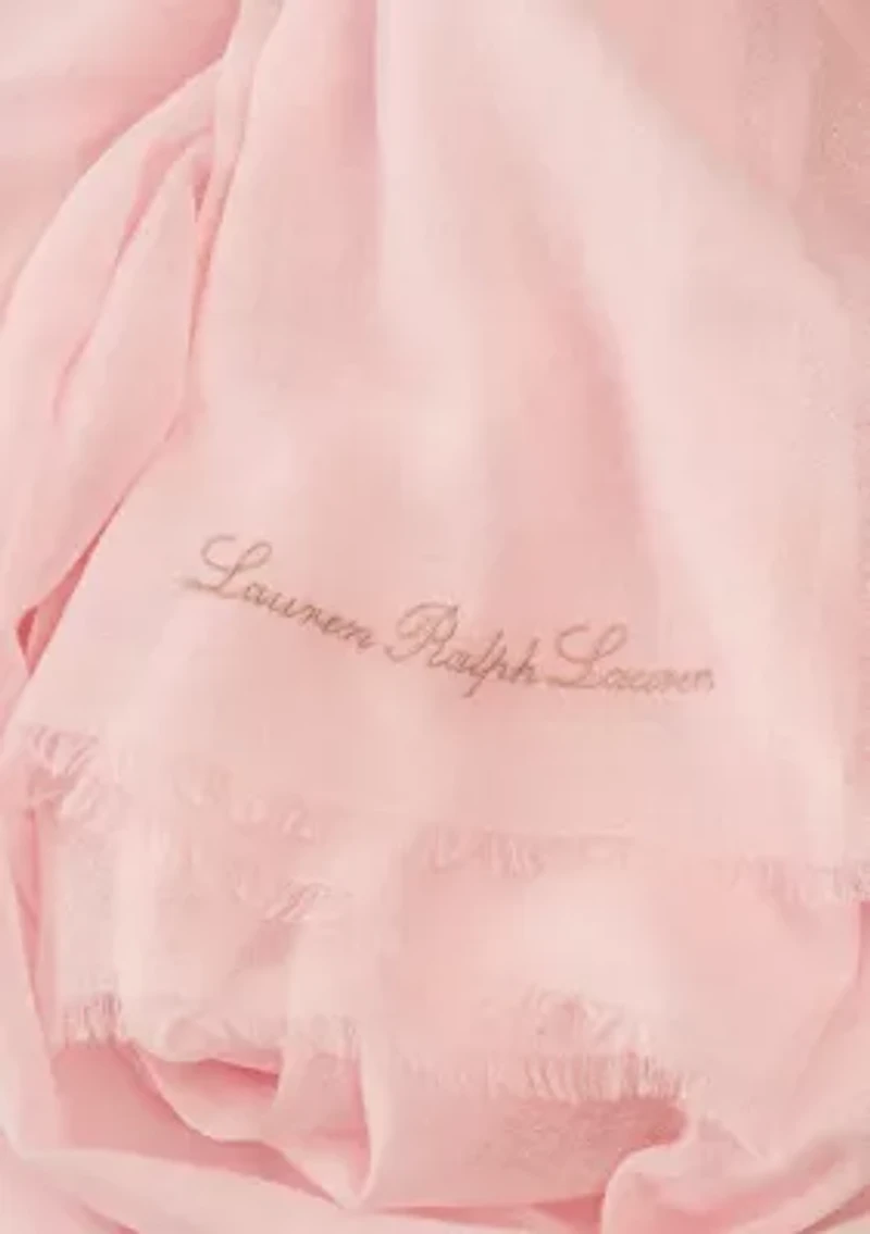 Yarn Dye Wrap with Lurex 