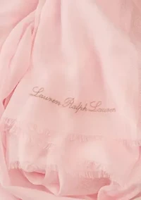 Yarn Dye Wrap with Lurex 