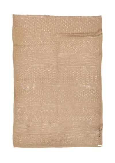 Metallic Stitch Mix Wrap