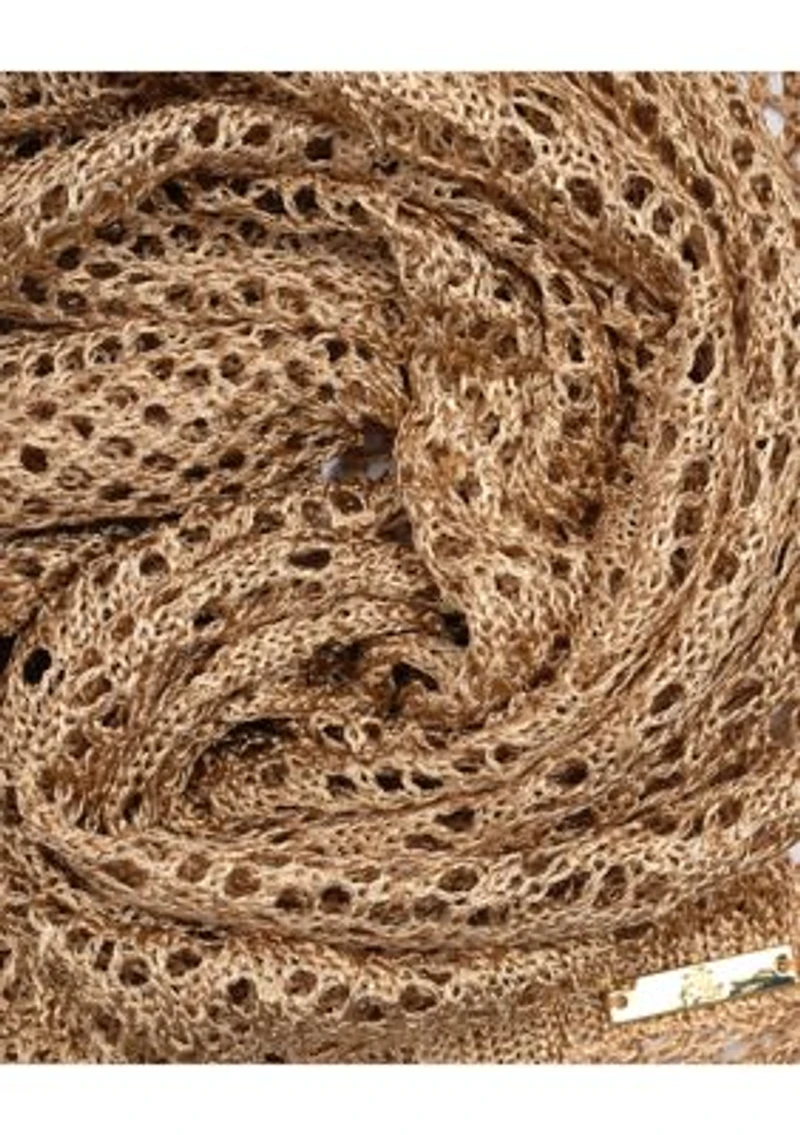 Metallic Stitch Mix Wrap