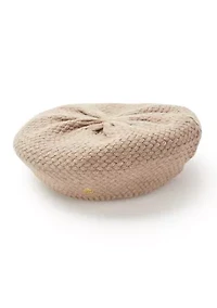 Basket Knit Beret