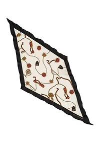 Nautical Large Diamond Scarf