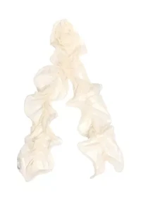 Solid Ruffle Scarf