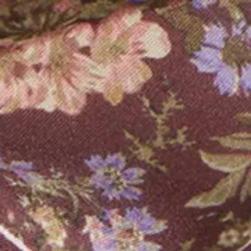 Floral Large Diamond Scarf