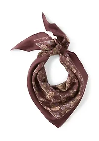 Floral Large Diamond Scarf