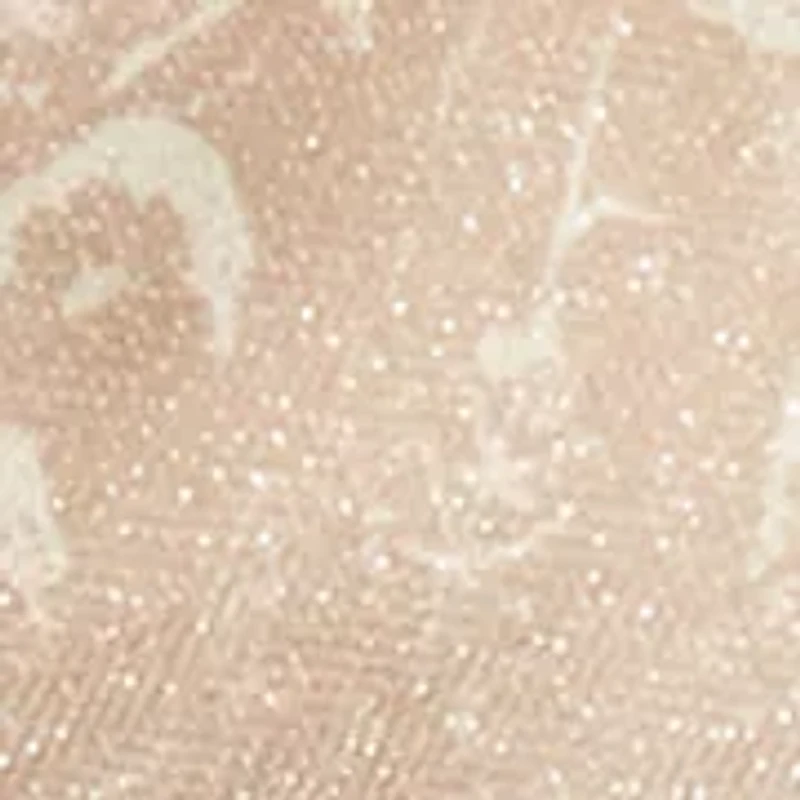 Medallion Wrap with Sequins