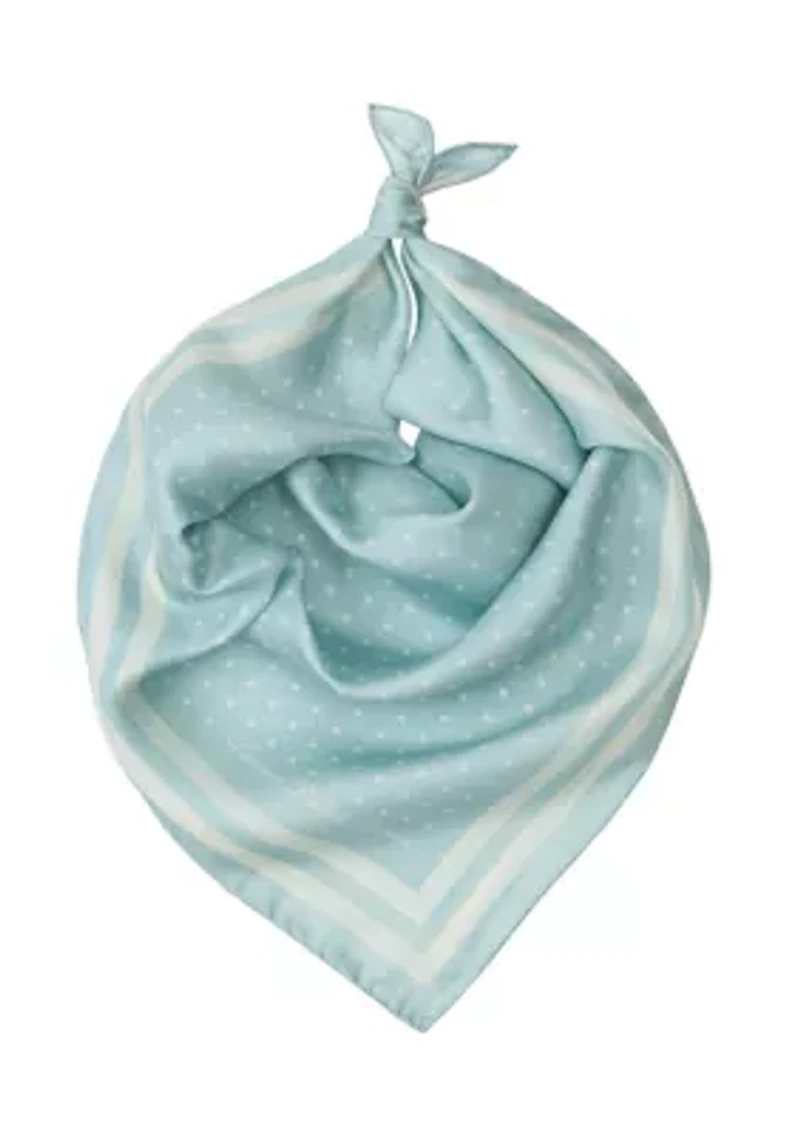 Resort Dot Square Scarf