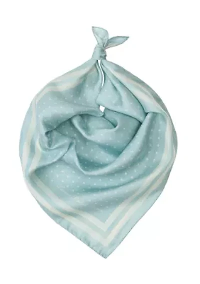 Resort Dot Square Scarf 