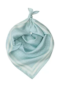 Resort Dot Square Scarf 
