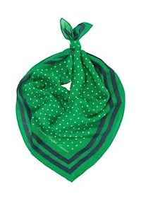 Nautical Small Squares Scarf