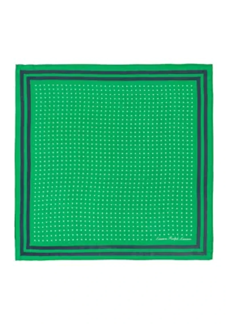 Nautical Small Squares Scarf