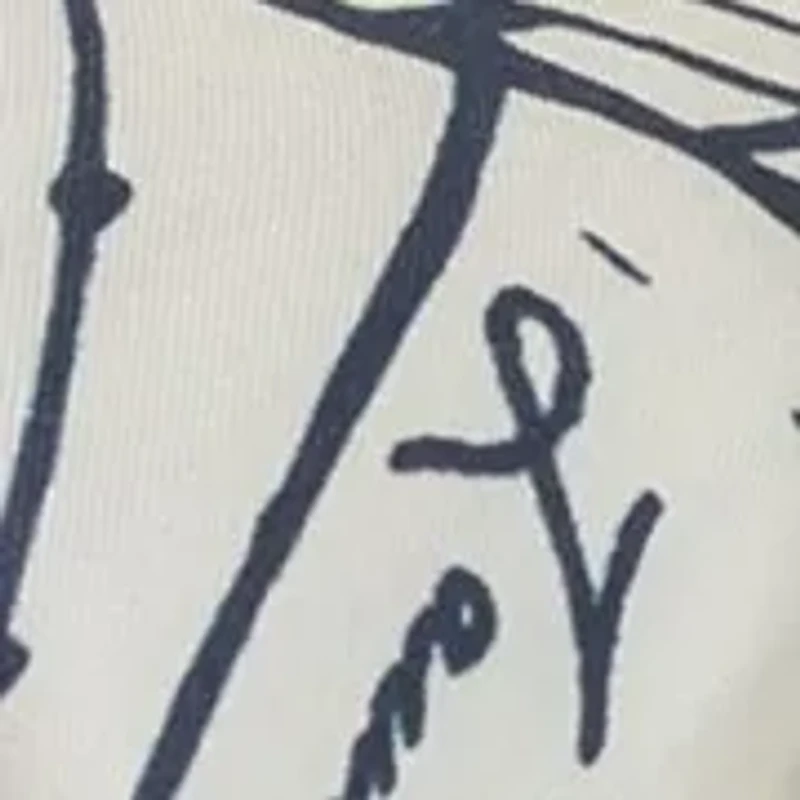 Conversational Small Square Scarf