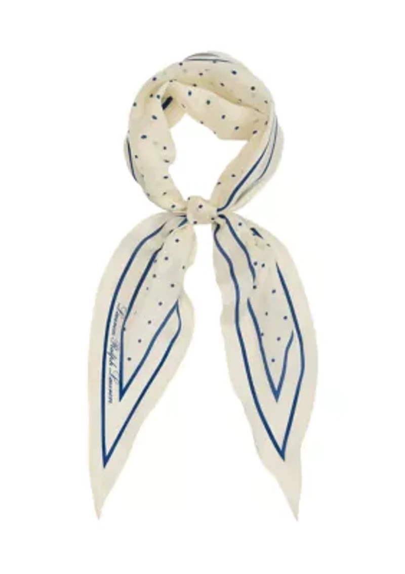 Dot Small Diamond Scarf