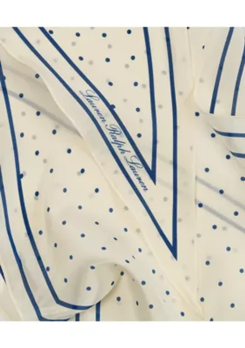 Dot Small Diamond Scarf