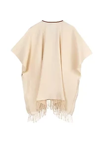 Equestrian Buckle Ruana