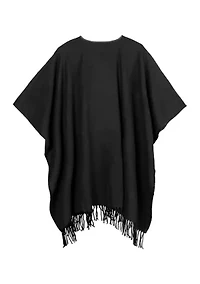 Equestrian Buckle Ruana