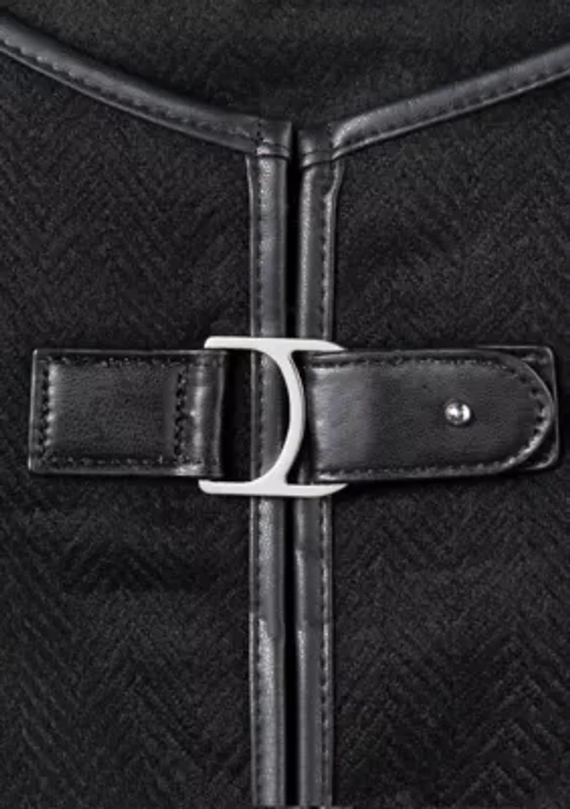 Equestrian Buckle Ruana