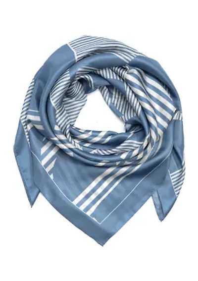 Natalie Logo Square Scarf