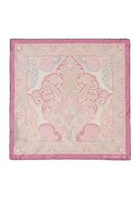 Spring Paisley Square Scarf