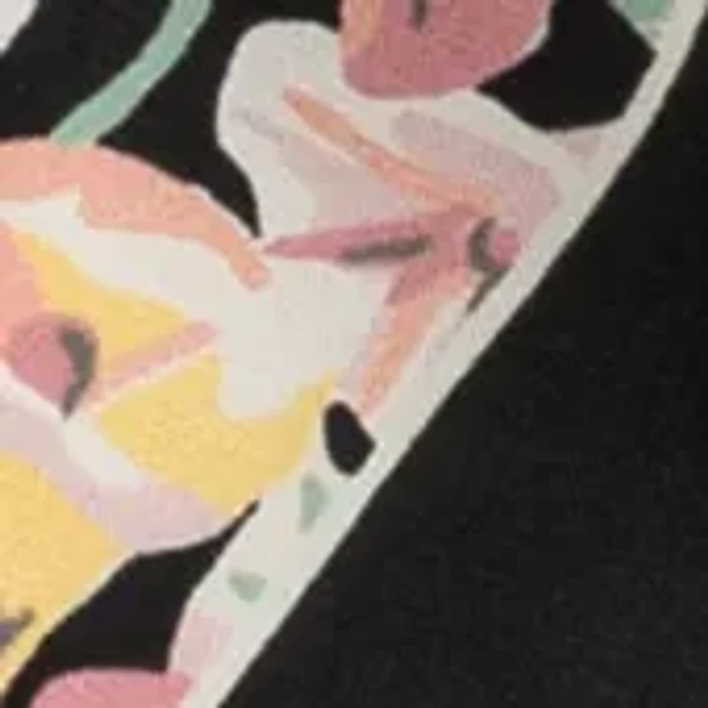 Small Floral Diamond Scarf 