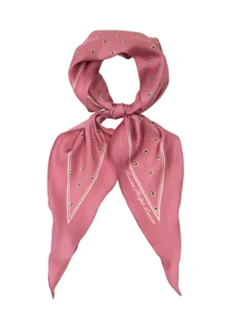 Geo Small Diamond Scarf