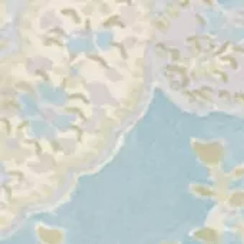 Spring Paisley Oversized Oblong Scarf