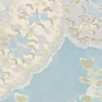 Spring Paisley Oversized Oblong Scarf