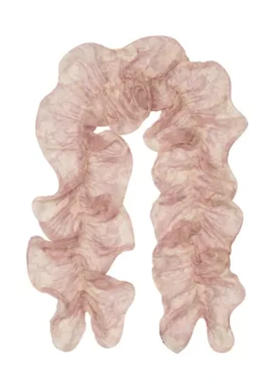Floral Ruffle Boa