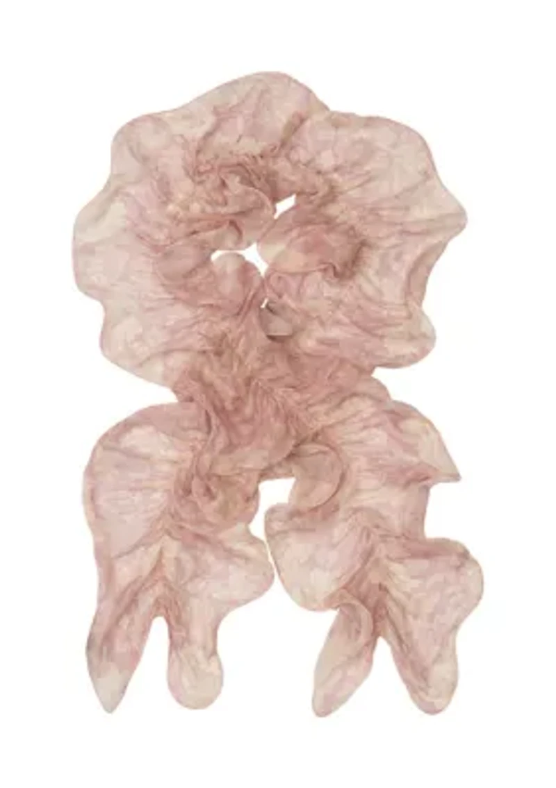 Floral Ruffle Boa