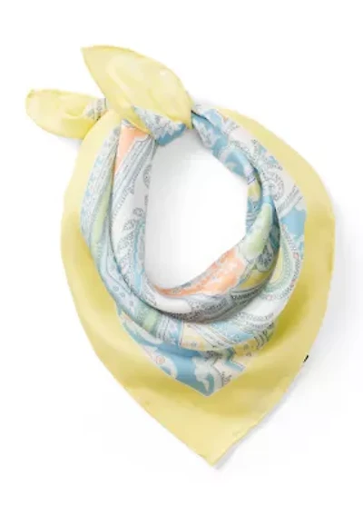 Paisley Print Small Scarf