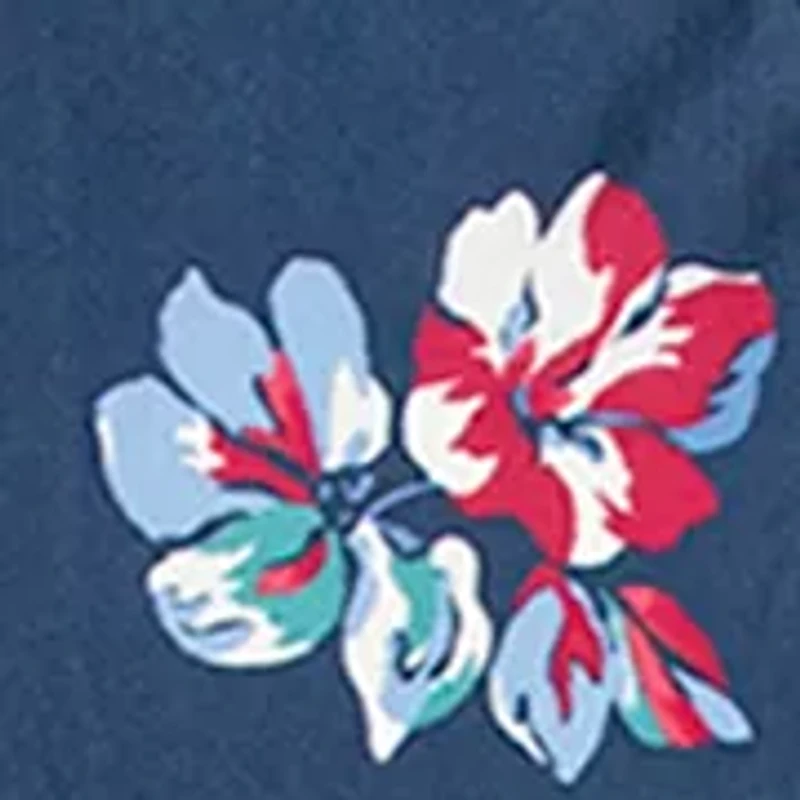 Floral Small Diamond Scarf