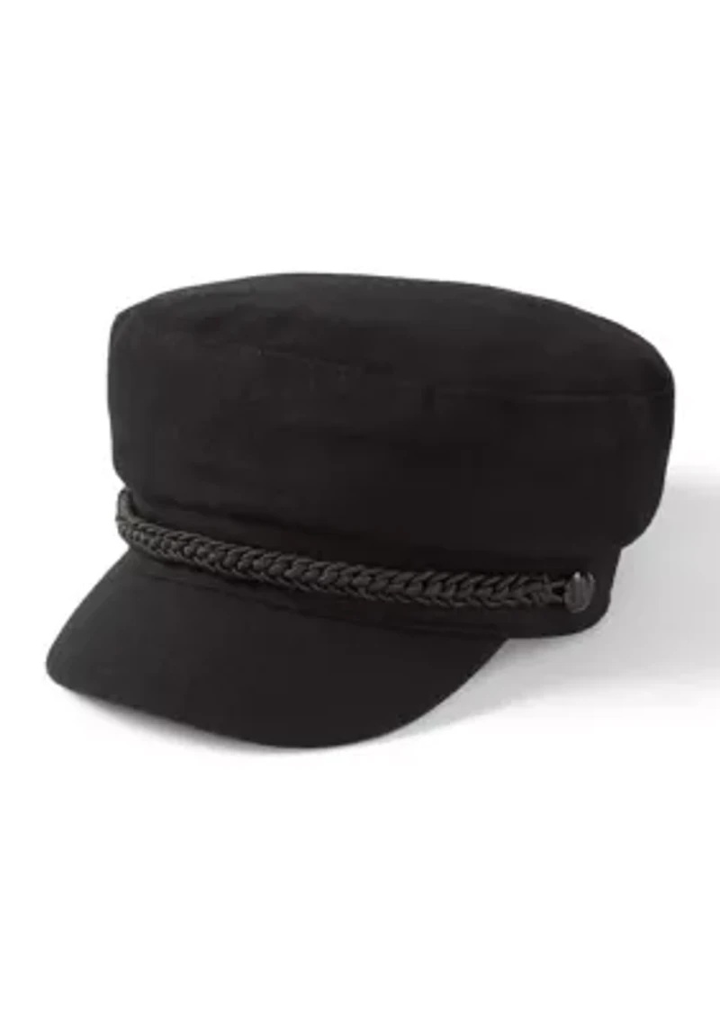wool brim cap