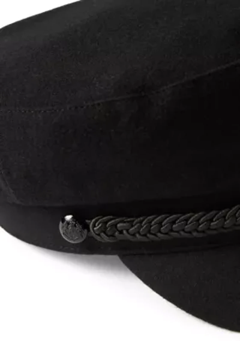 wool brim cap