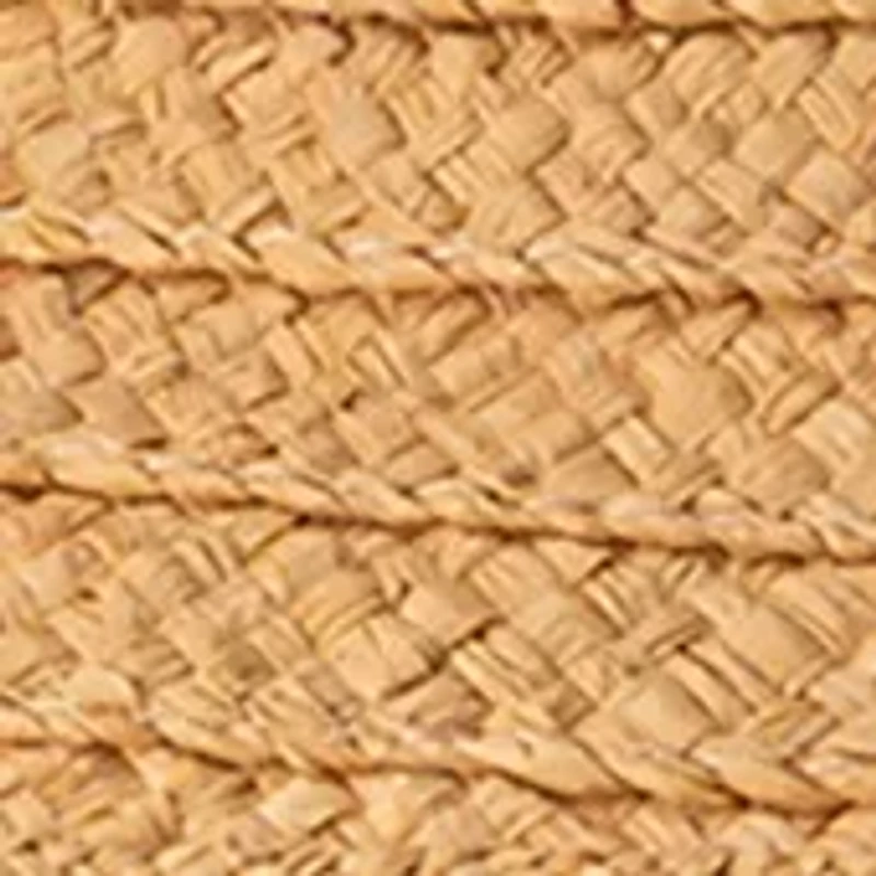 Raffia Sunhat with 3D Logo 