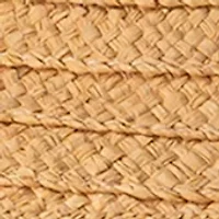 Raffia Sunhat with 3D Logo 