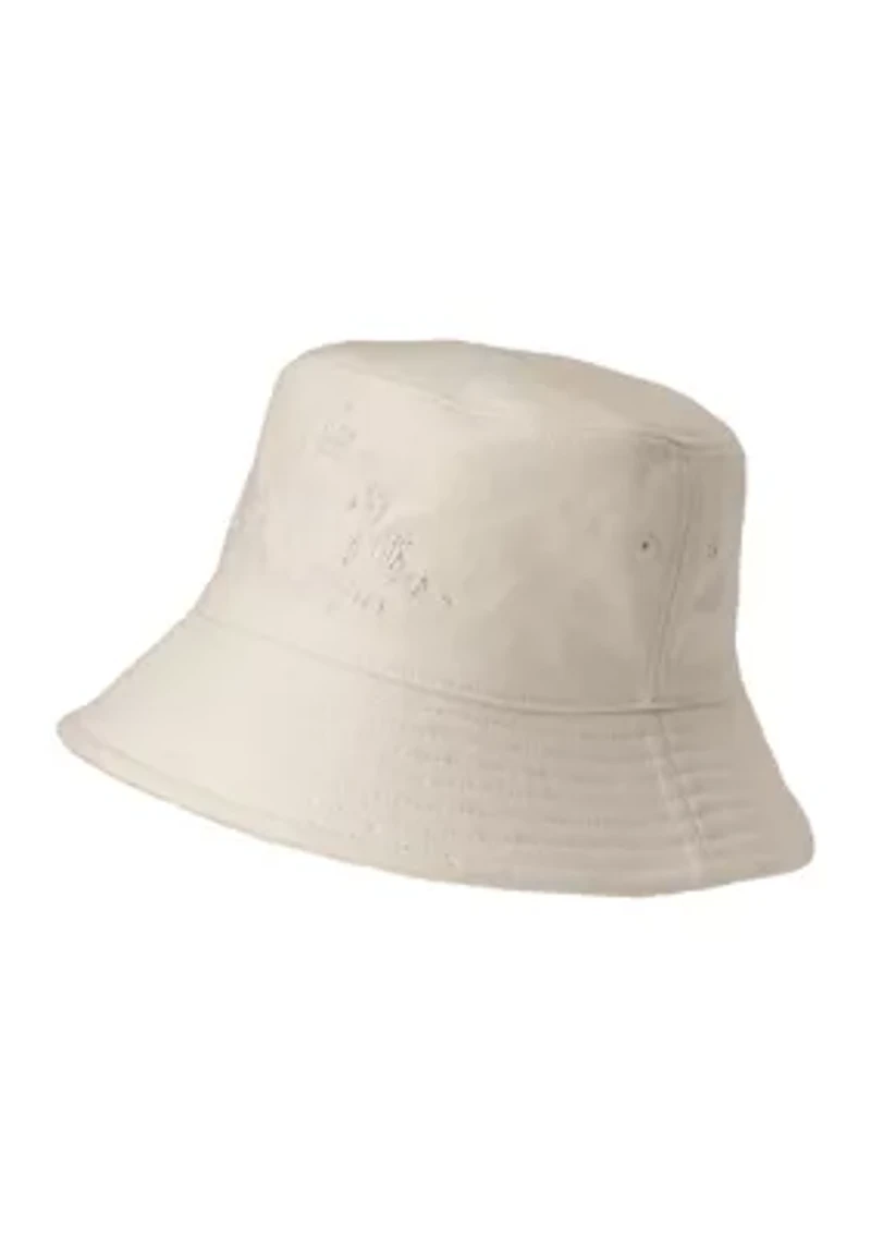 Mother's Day Embroidered Bucket Hat 
