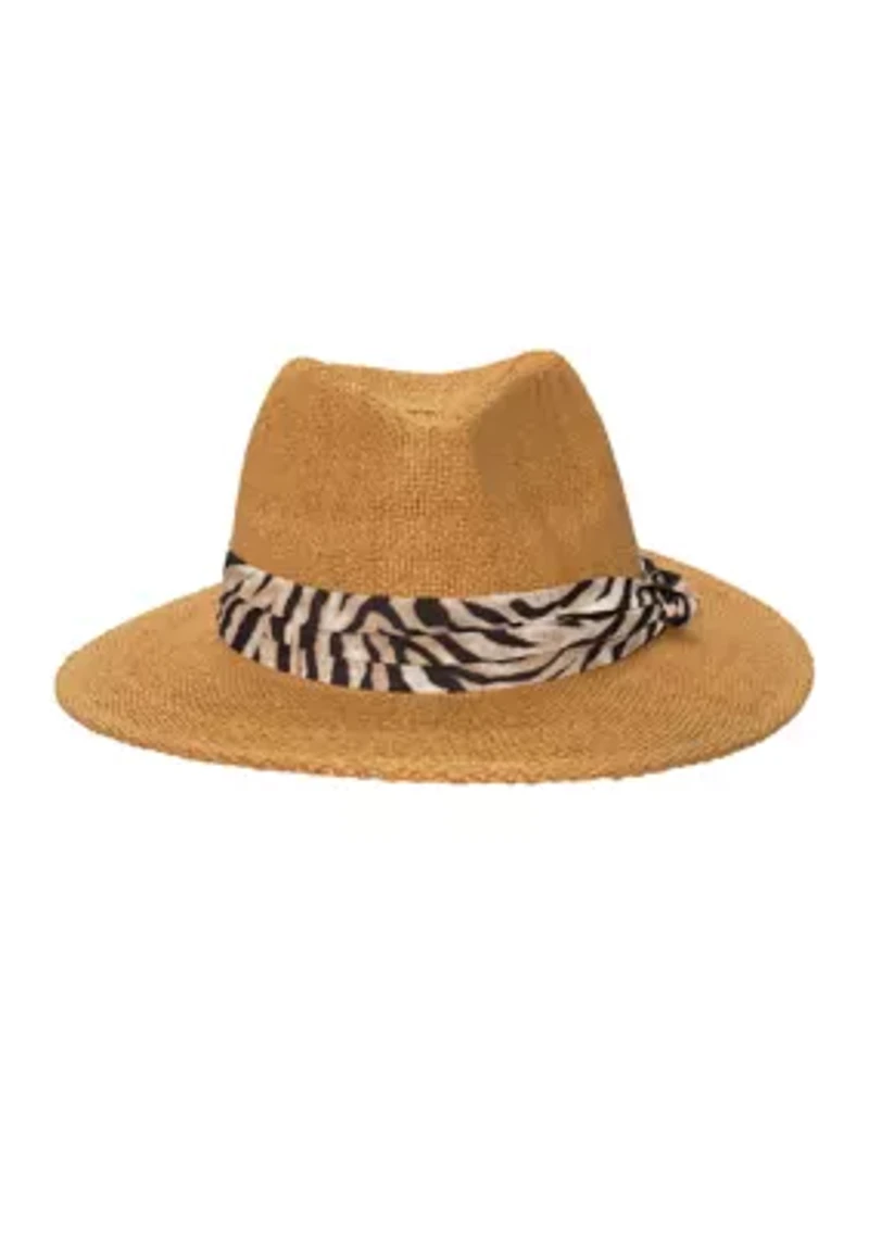 Rustica Hat with Fabric Band 